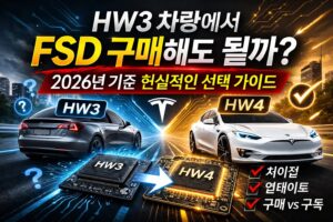 테슬라 HW3에서 FSD 구매해도 될까?